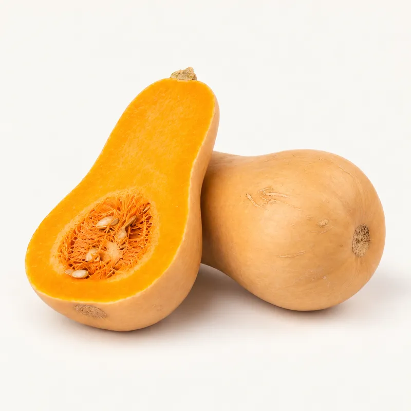 Calabaza Butternut en cajas de 5 a 30 kg