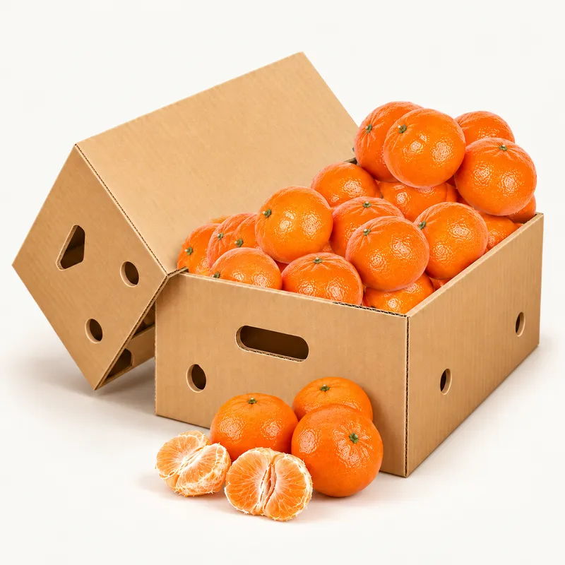 Clementinas de Valencia en cajas de 5 a 30 kg