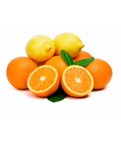 naranja y limón 100% natural
