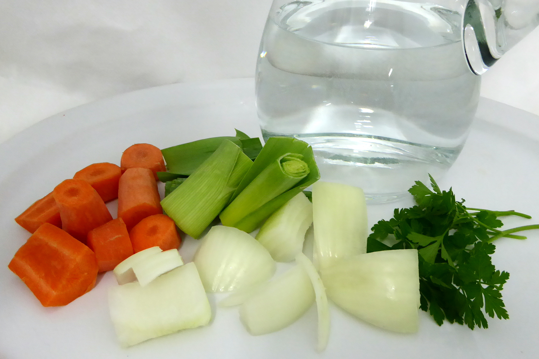 fondo de verduras